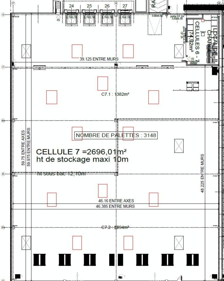 Entrepôt classe a Cournon-d'Auvergne 5801m² Location entrepôt classe a Cournon-d'Auvergne Puy-de-Dôme OLLOG2530388 2
